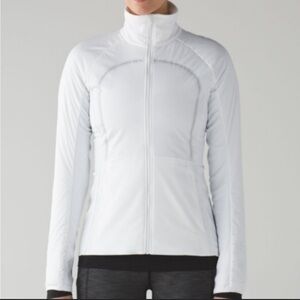 Lululemon Run For Cold Pullover White | Size 6